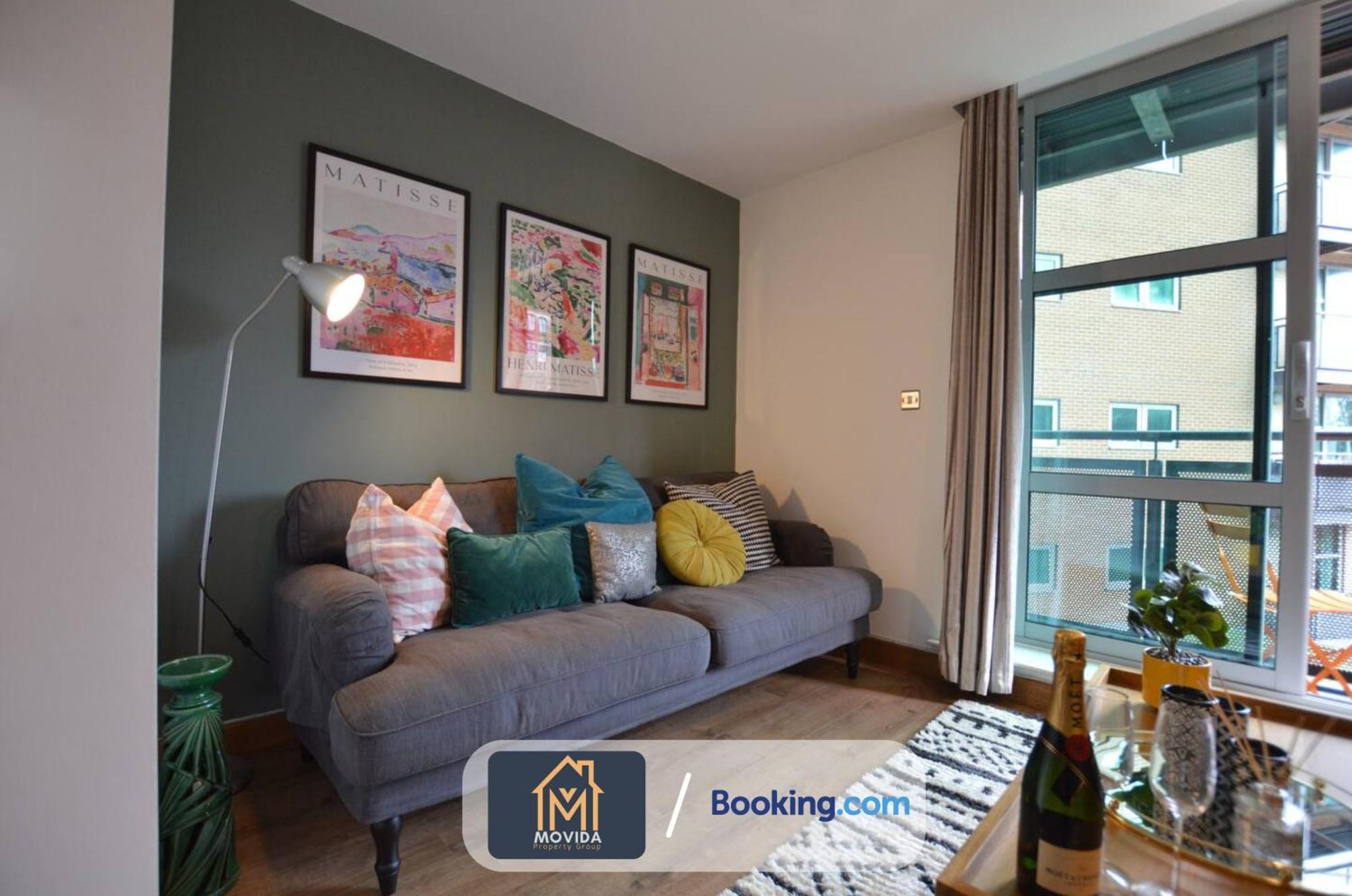 Lgi Stunning 1 Bedroom Apartment By Movida Property Group Short Lets & Serviced Accommodation Leeds  Exterior foto