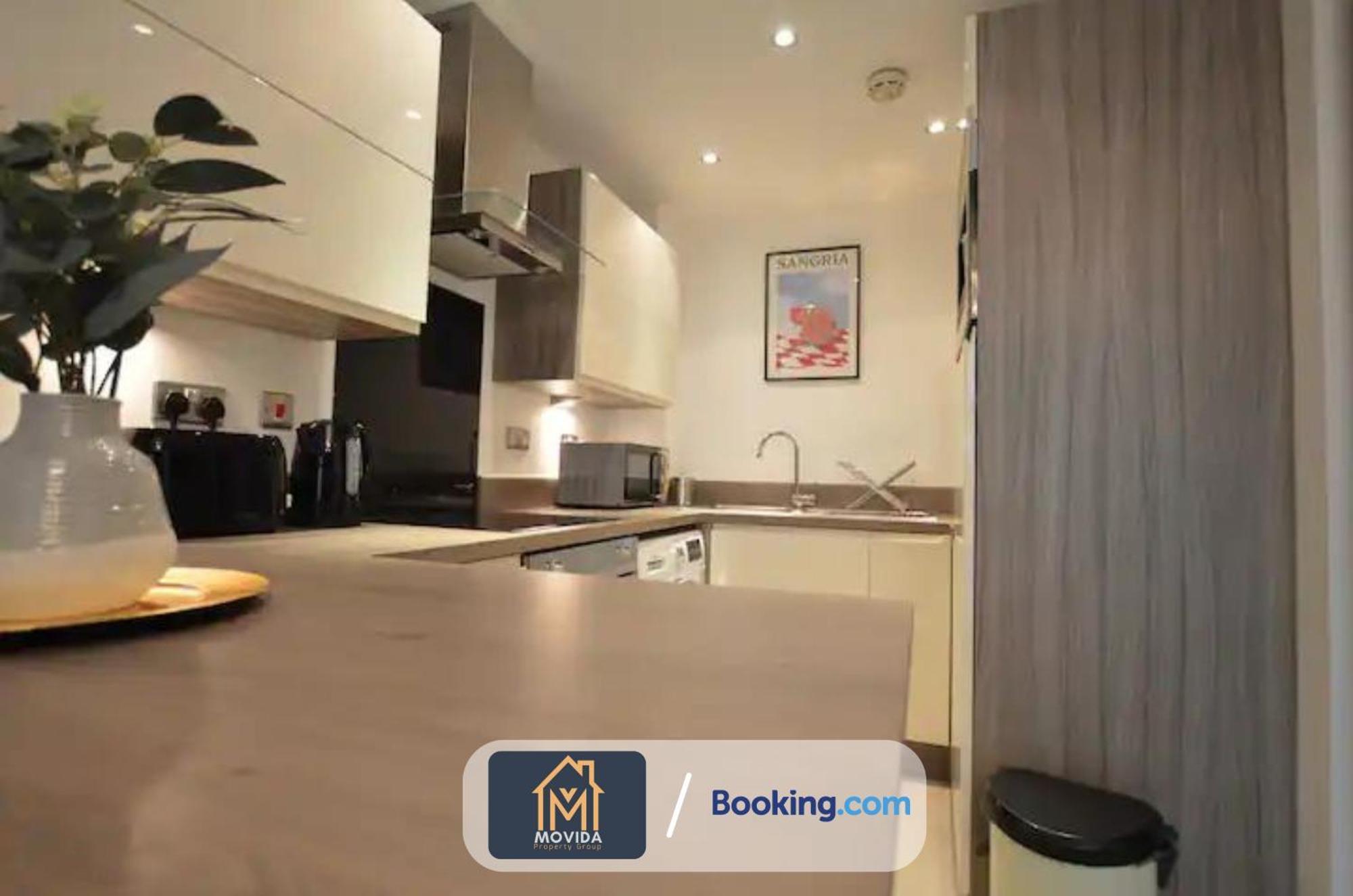 Lgi Stunning 1 Bedroom Apartment By Movida Property Group Short Lets & Serviced Accommodation Leeds  Exterior foto
